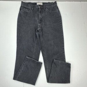 Everlane The Original Cheeky Jean 27 Regular Washed Black Organic Cotton Stretch